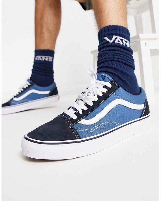 Vans Blue Old Skool Trainers for men
