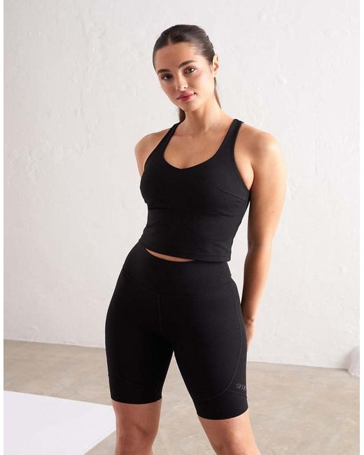 Aim'n Black Sculpting Strappy Bralette