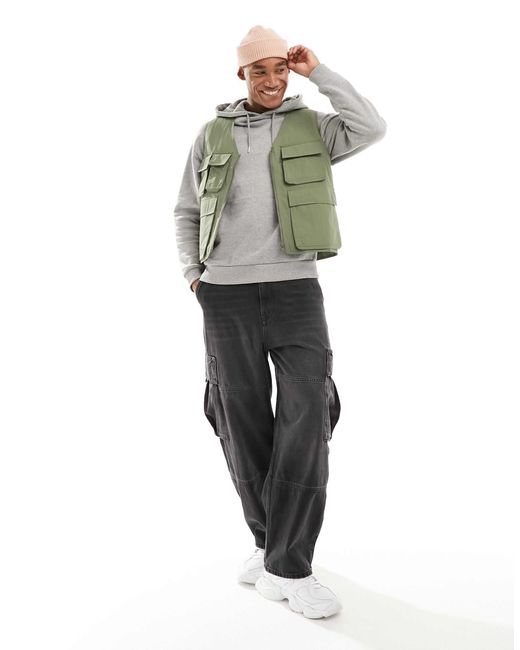 ASOS – utility-weste in Multicolor für Herren