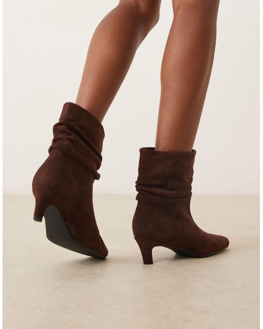 Glamorous Brown – stiefeletten