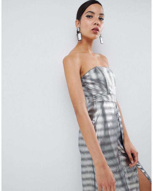tall bandeau jumpsuit