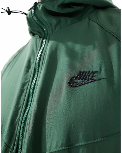 Chaqueta verde windrunner winter Nike de hombre de color Green