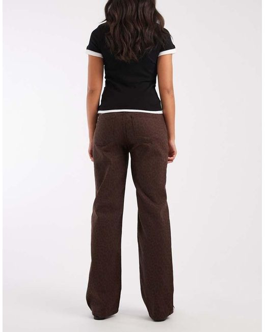 Mango Black Teen Straight Leg Jean