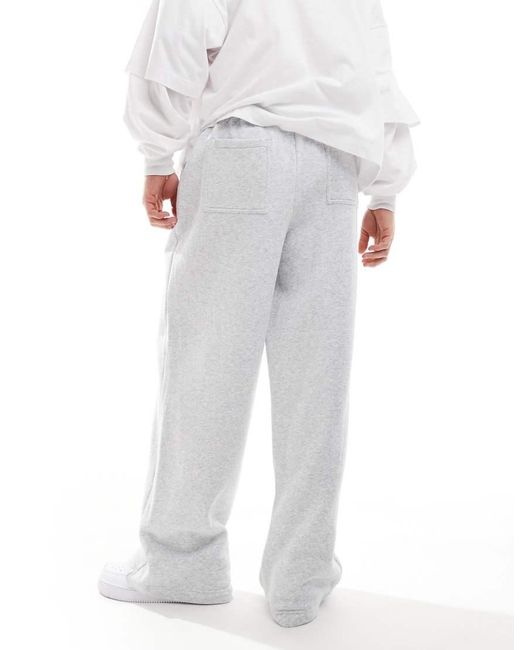 Cotton On White Wide Leg Jogger Trousers for men