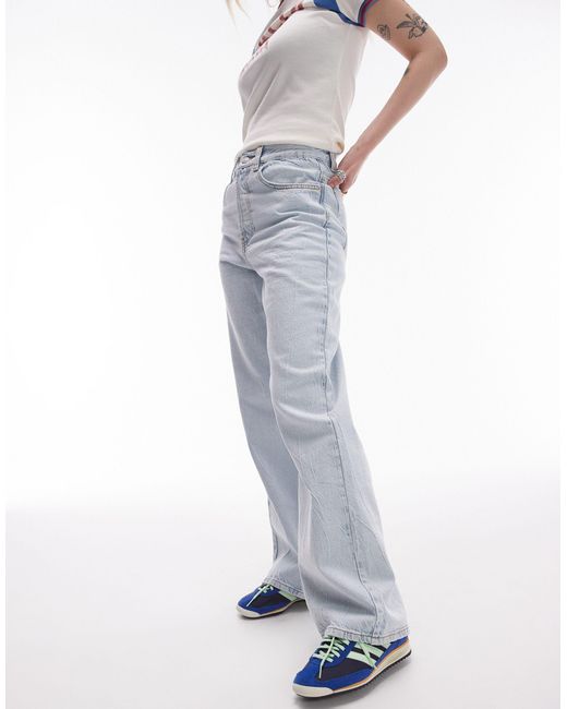 Topshop Unique White – column – jeans
