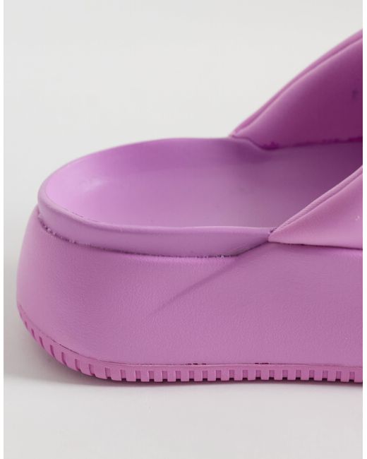 Calm elevation claquettes s Nike en coloris Pink