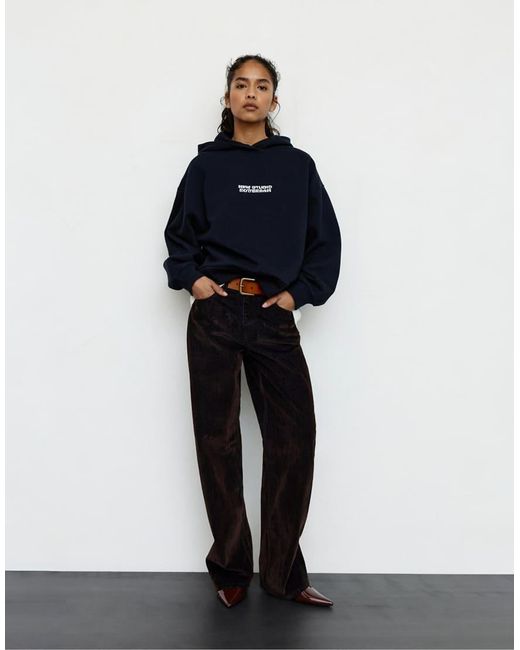 Pull&Bear Blue Project 03 Hoodie