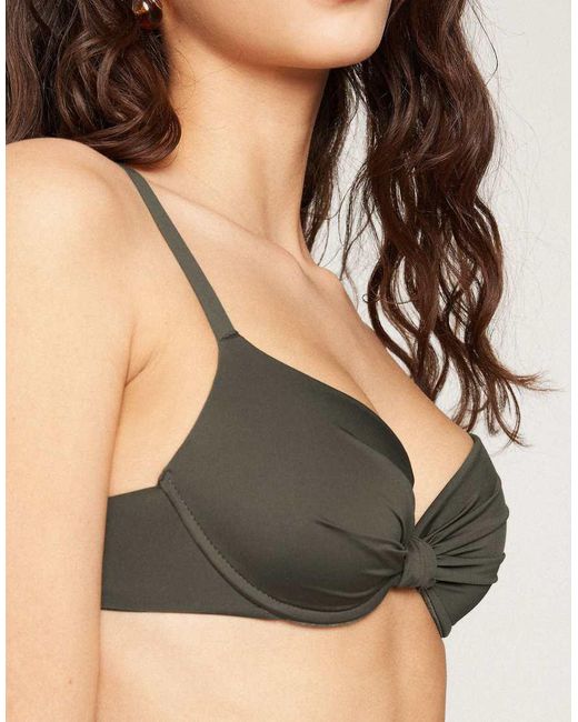 Tezenis Black Timeless Look Bikini Top
