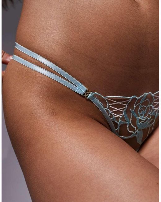 Ann Summers Brown Devoted To You String Thong