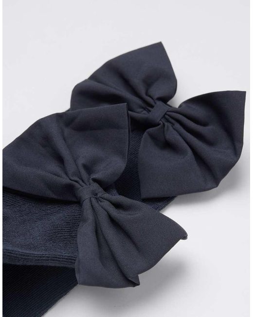 Calzedonia Black Bow Socks