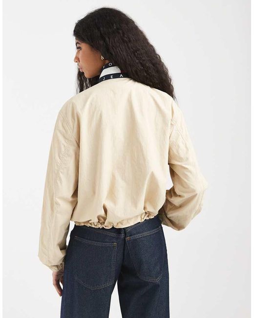 Tommy Hilfiger Blue Essential High Neck Jacket