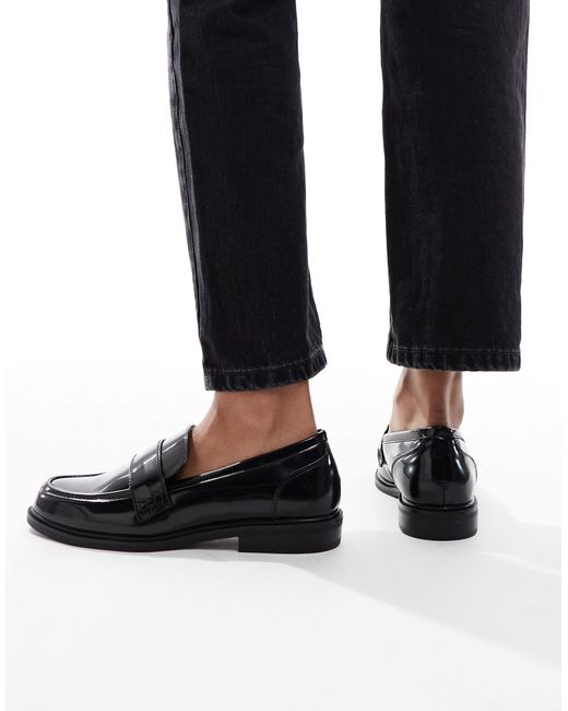 SEQWL Wide Fit Black – cadilliac – penny-loafer