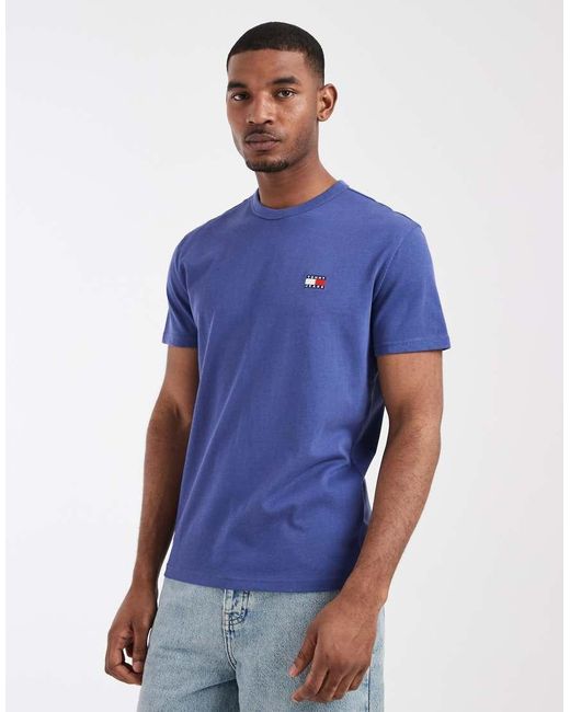 Tommy Hilfiger Blue Badge Logo T-Shirt for men