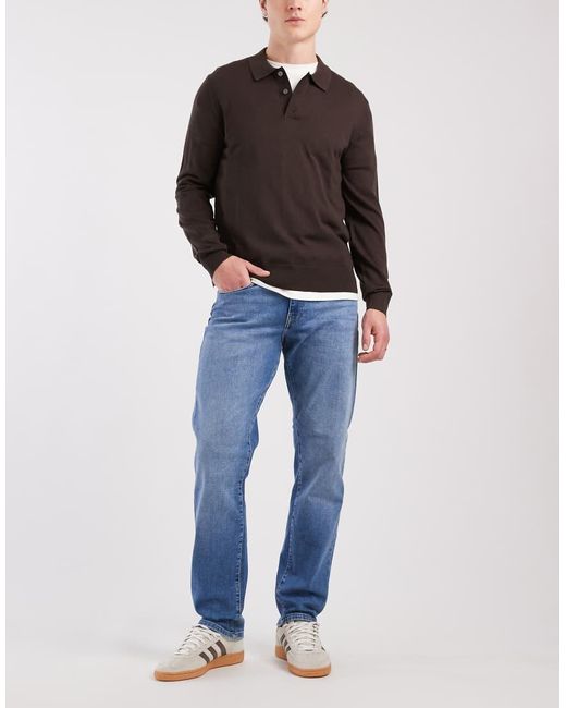 Only & Sons Blue Weft Regular Fit Jeans for men