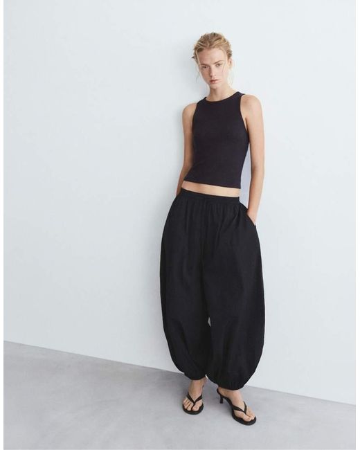 Pull&Bear Gray Tank Top With Modal