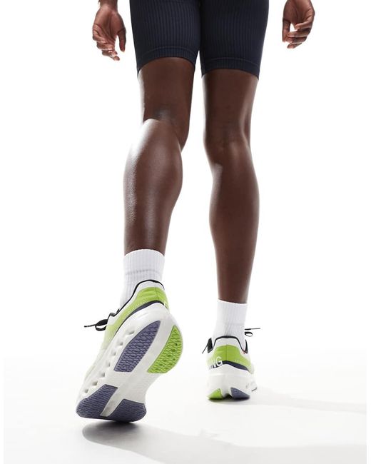 Zapatillas De Deporte Verdes Y Blancas Para Correr Cloudsurfer Next De On On Shoes de color White