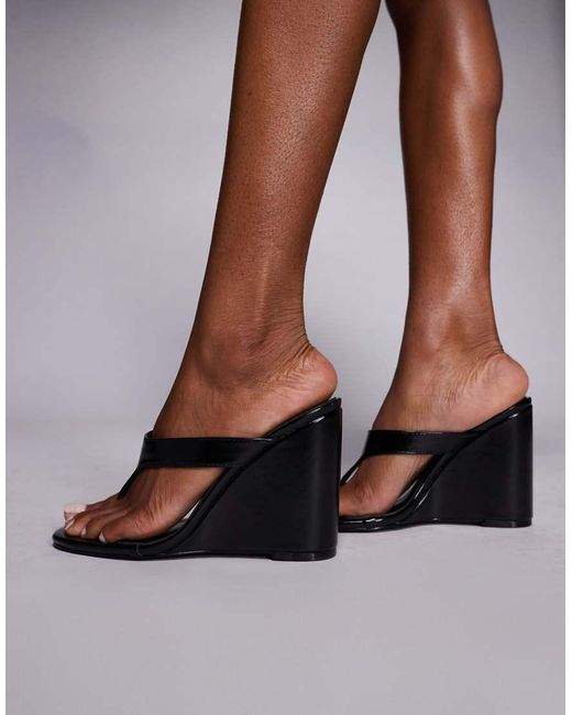 SIMMI Brown Simmi London Jodie Wedge Sandals