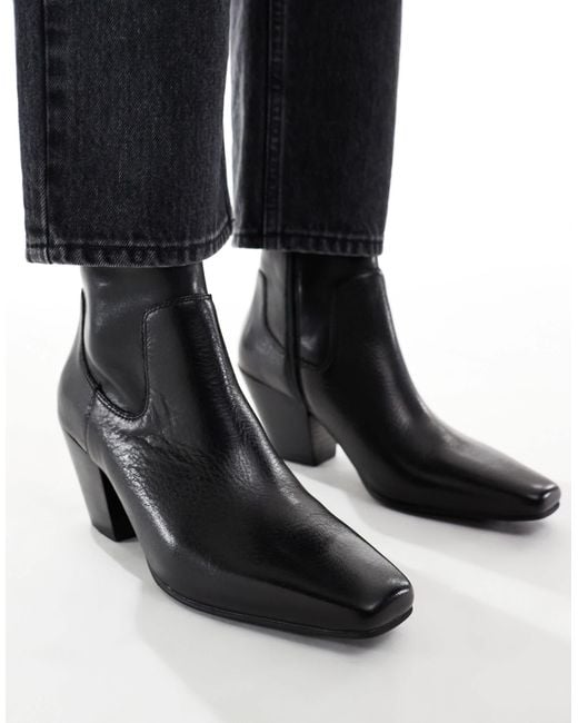 ALDO Black – adwaodith – ankle-boots aus leder