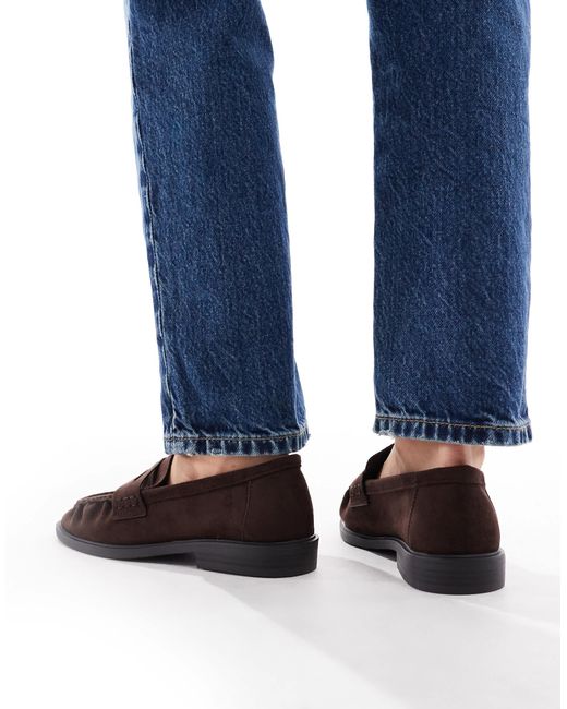 SEQWL Blue Hershe Ruched Loafers