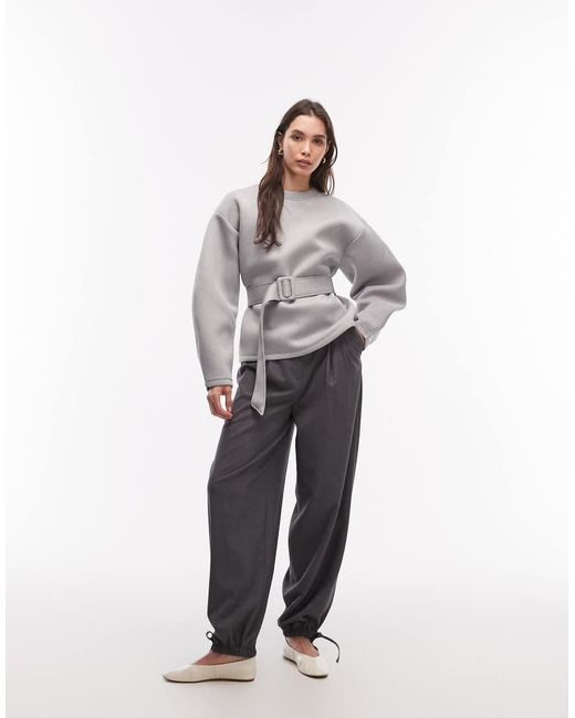 ASOS Gray Oversized Sweat
