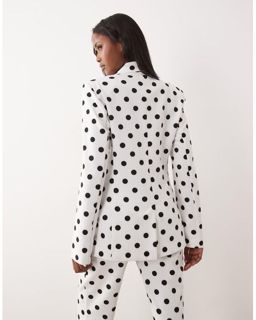 ASOS White Co-ord Tailored Blazer