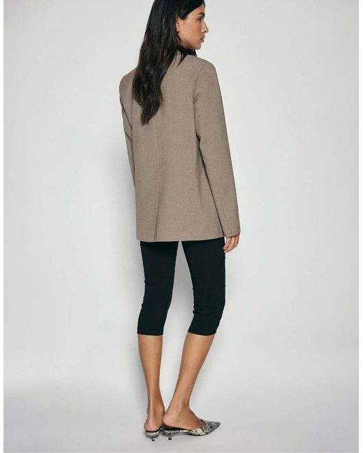 Pull&Bear Natural Basic Blazer