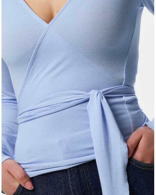 Pieces Blue Top