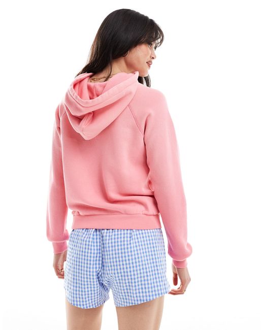 Sweat à capuche à logo Polo Ralph Lauren en coloris Pink