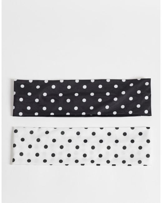 Accessorize Multicolor 2 Pack Polkadot Headbands