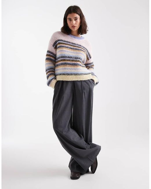 Vero Moda Gray Premium Knitted Jumper