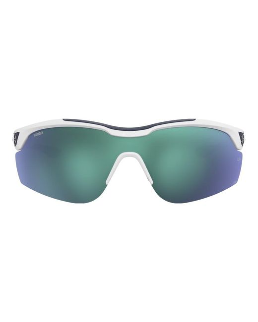 Under Armour Sunglasses Blue Under Armour Yard Pro Rectangular Sunglasses With Lenses for men