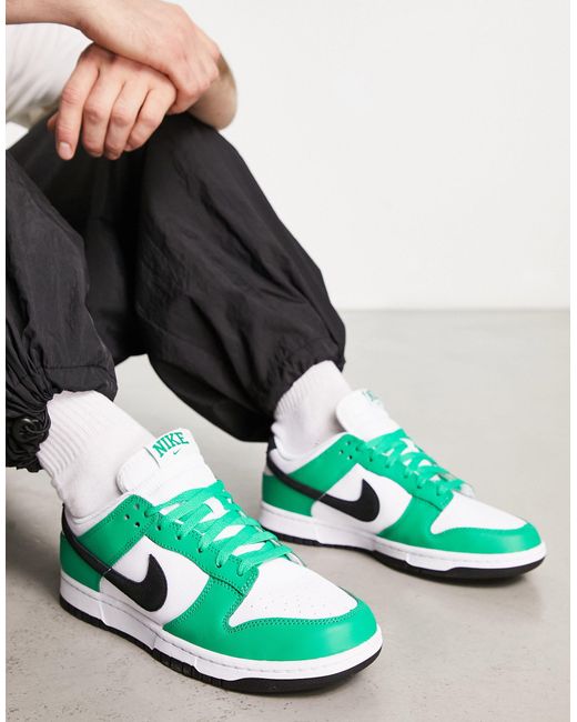 Dunk low - sneakers verdi da Uomo di Nike in Verde | Lyst