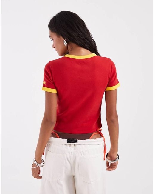 Levi's Red Espana Mini Ringer T-Shirt