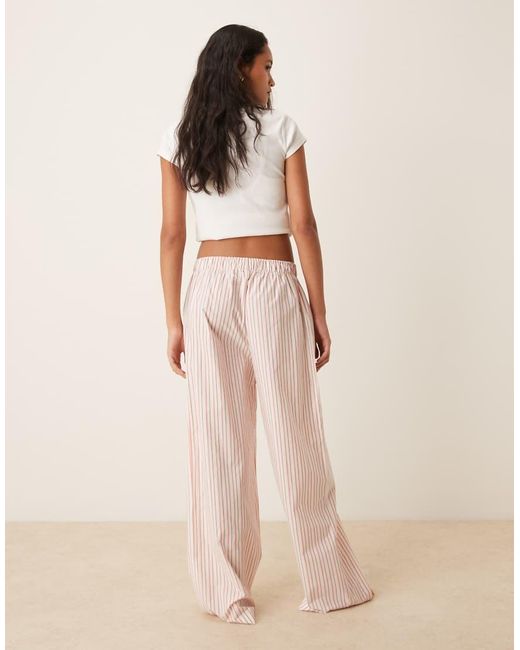 Calvin Klein Natural Logo Poplin Pant