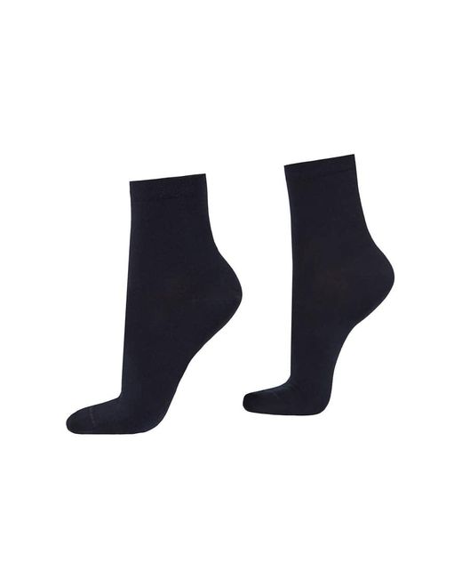 Calzedonia Blue Trim Detail Short Socks