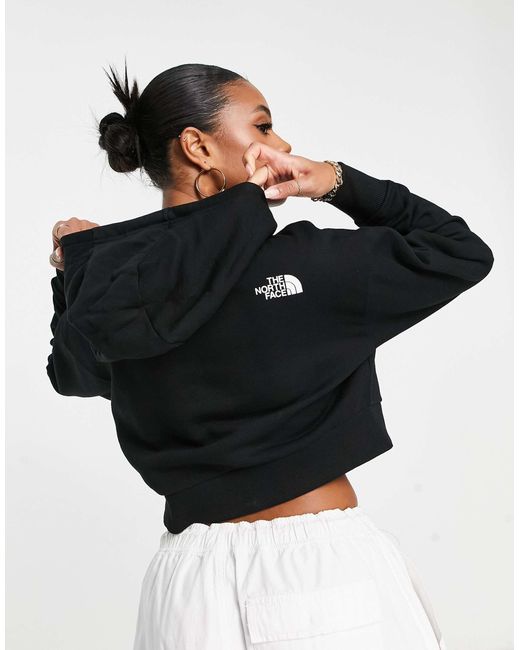 The North Face Black – dome at center – kapuzenpullover