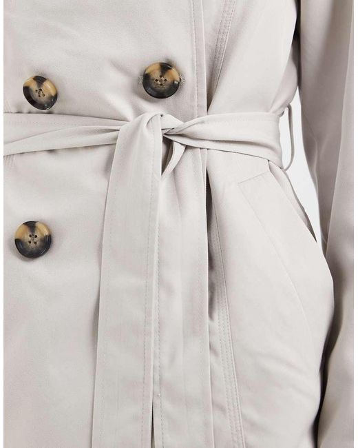 ONLY White Trench Coat