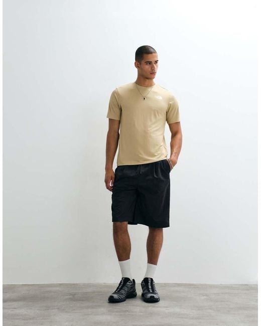 The North Face White M 24/7 S/S Tee Reg for men