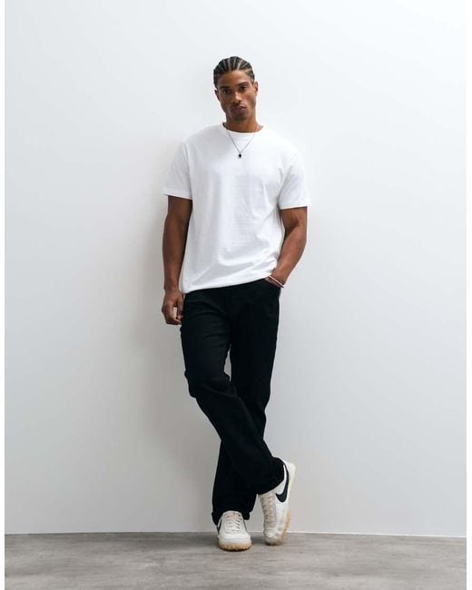 ASOS White T-shirt With Coffee Graphic for men