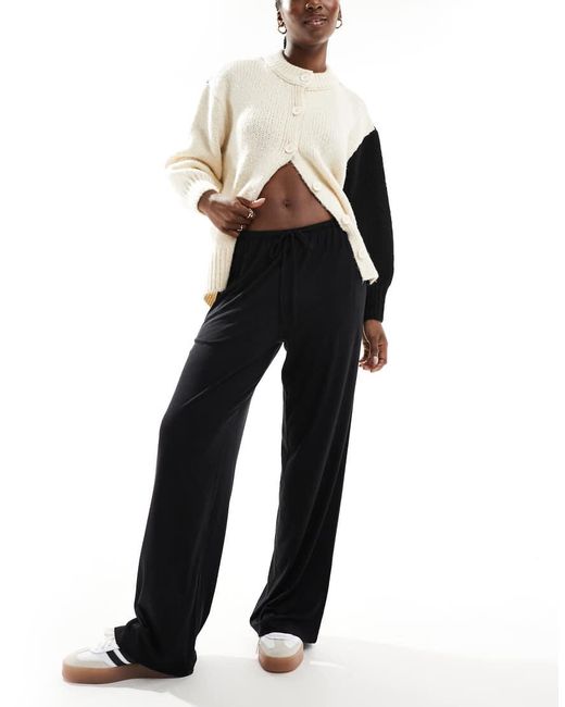 Cotton On Black Blair Wide Leg Pant
