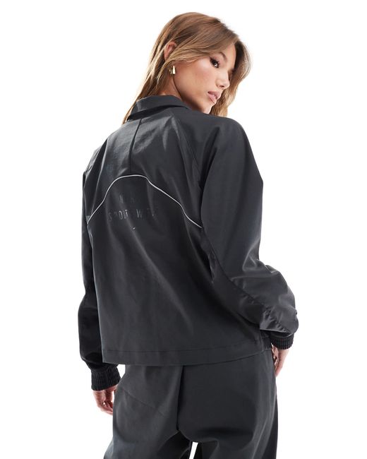 Nike Blue – streetwear – jacke aus webstoff