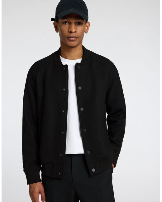SELECTED – bomberjacke in Black für Herren