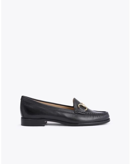 Carvela Kurt Geiger White Click Flat Shoes