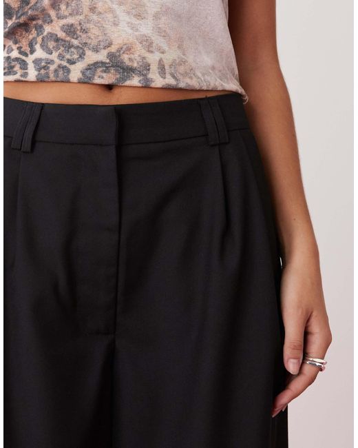 Collusion Black Tailored Cullotte