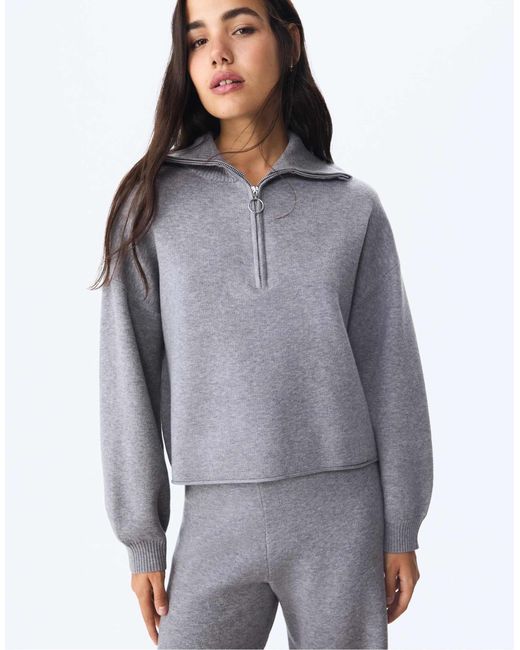Stradivarius Gray – strickpullover
