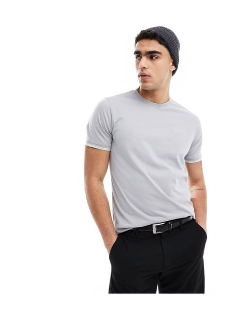 Barbour International – philip – t-shirt in White für Herren