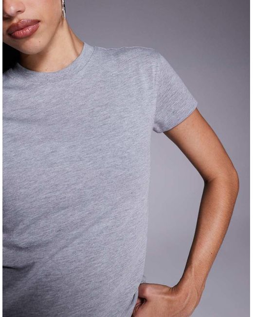 4505 Gray Icon Cotton Boxy T-shirt With Quick Dry Finish