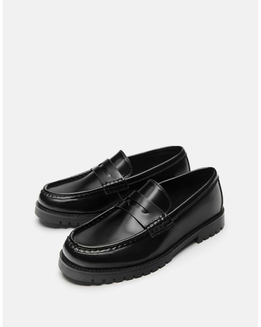 Pull&Bear – loafer in White für Herren