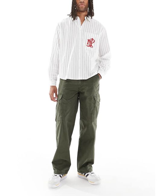 Levi's Green Xx baggy Canvas Cargo Pants for men