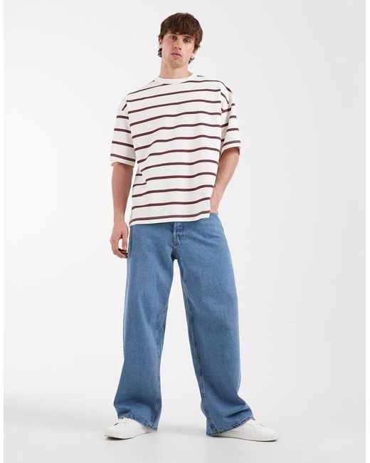 ASOS White Breathemaxtm Oversized T-shirt for men